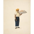 thumbnail image 2 of Francisco Fierro 12x14 Gold Ornate Wood Frame and Double Matted Museum Art Print Titled - Indian Man Carrying Tray (ca.&nbsp;1850), 2 of 4
