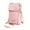 Pink, variant on EnJoCho Bags Women's Mobile Phone Body Bags Zipper Shoulder Crossbody Bag Single Fashion Messenger Bags Trendy Matching Bags for Male Female for Travel Casual Use Clearance