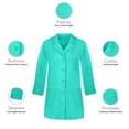 thumbnail image 5 of Panda Uniform white lab coat | Multi-Colored lab coats and doctor coat, 5 of 8
