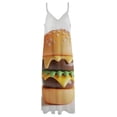thumbnail image 6 of Hamburger Sleeveless Dress Loose Women's Dress Dresses Luxury Evening Dresses, 6 of 9