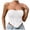 Z16 White, variant on Vest For Women Solid Color Sleeveless Halter Undershirt Summer Comfortable Women Tank Tops Size M Khaki