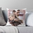 thumbnail image 1 of captain swan Throw pillowcase Square Throw Pillow Cases For Couch Sofa Bed Living Room Home Decorative, 1 of 1
