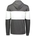 thumbnail image 2 of Holloway Sportswear 3XL All-American Hoodie Carbon Heather/White 229563, 2 of 5