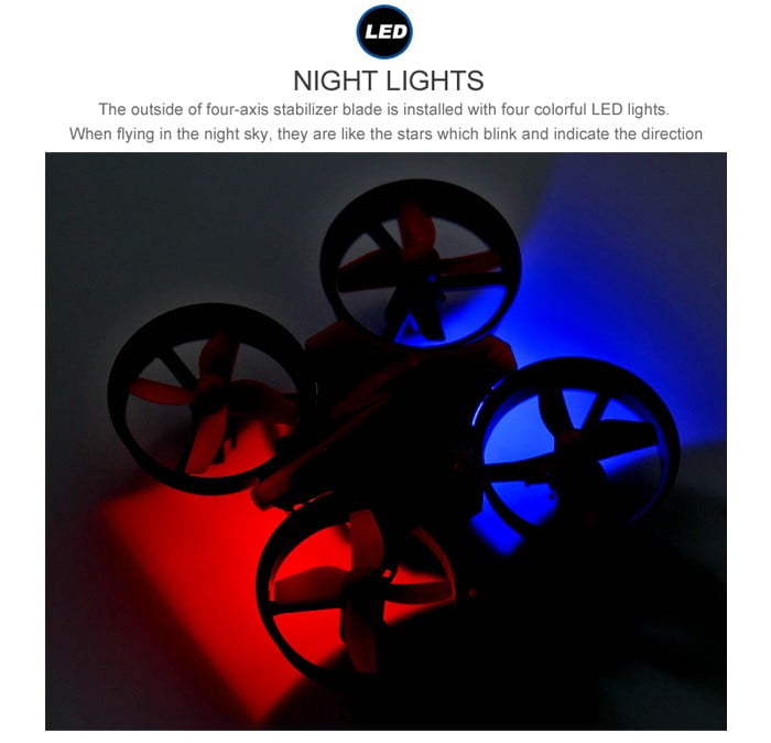 eachine e010 mini 2.4 g 4ch 6 axis headless mode rc drone quadcopter rtf