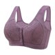 thumbnail image 1 of WILLBEST Brasier De Algodon Sujetador Superior Transpirable Informal Para Mujer, Ropa Interior Sin Aros De Acero, Con Fruncido Y Flores, 1 of 3