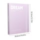 thumbnail image 3 of CaiYueKe A4 3 Ring Binder Cover with Elastic Bands Loose Leaf Notebook Shell Plastic Document Storage Folder for Office Home Organizer Portable Pen Clip Lightweight Durable Filing System, 3 of 7