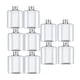 thumbnail image 5 of 10 botellas de jugo vacías, frascos para bebidas caseras con tapas, recipientes para bebidas para refrigerador, jugos, restaurantes, recuerdos de 260 ml, 5 of 8
