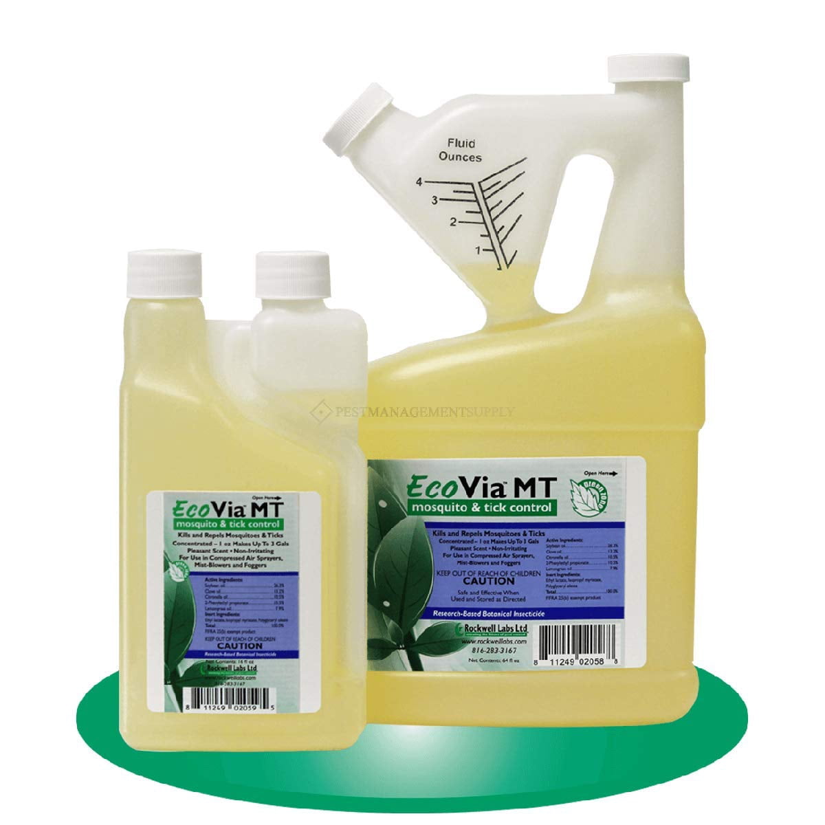 Rockwell Labs EVMT016 EcoVia MT Mosquito & Tick Control, 16oz