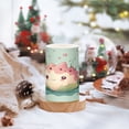 thumbnail image 5 of Electronic Candle Light Combination 3x5In, 3x4In Flameless Candle Plastic Festive Decoration Party Christmas Decoration Lovely Cartoon Hedgehog, 5 of 7