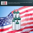 thumbnail image 5 of New Medical D Oxygen Aluminum Cylinder CGA 870 Toggle Valve Ships Empty, 5 of 5