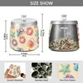 thumbnail image 2 of Yayeee Ashtray with Lid for Cigarette Smokeless Stainless Steel Home Ash Holder, Beach Toys Pattern, 2 of 7