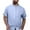 BU1, variant on EHRWE Shirts For Men Summer Thin Linen Short Sleeve Shirt Male Casual Solid Color Linen Stand Collar Shirt Breathable Linen Top Fashion Casual