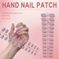 thumbnail image 3 of RAGUPEL 24Pcs Glue on Nails for Women,Lavender Nails Press Ons Short,Matte Surface False Nails,Nails Press Ons for Daily Life,Style3, 3 of 7