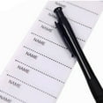 thumbnail image 6 of 200 Pieces Washable Woven Name Labels for Clothing, Customizable Iron-On and Sew-On Tags for Daycare, School, and Nursery Use, Includes Writing Pen (10ml), 6 of 7