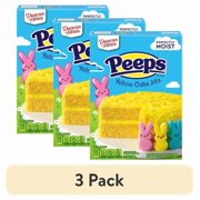 (3 pack) Duncan Hines PEEPS Yellow Cake Mix, 15.25 oz.