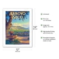 thumbnail image 2 of Arroyo Seco Wineries - Sycamore Cellars - California Vineyards Wine Country Art by Kerne Erickson - Bamboo Fine Art 290gsm Paper (Unframed) 12x16in, 2 of 4