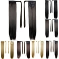 thumbnail image 2 of Synthetic Wig Long Straight Protective Ponytail Wig Hair Wig, 2 of 10