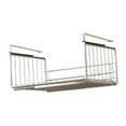 thumbnail image 3 of Cesta de almacenamiento debajo del estante, resistente, portátil y duradera, cesta colgante para lavandería y armario., 3 of 7