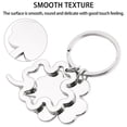 thumbnail image 3 of WRITWAA Hollow Clover Pendant Decorative Accessory 2Pcs, 3 of 8