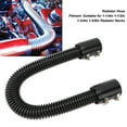 thumbnail image 4 of Radiator Coolant Water Hose, Radiator Hose 24in Stainless Steel Efficient Cooling Radiator Coolant Hose Kit for Radiator Neck, 4 of 8