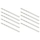 thumbnail image 3 of Juego De Brocas Helicoidales, Herramientas De Hardware Para Brocas Helicoidales De Acero De Alta Velocidad Para Perforación De Perlas Amonsee Industrial Supplies, 3 of 8