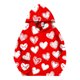 thumbnail image 5 of Sudadera con capucha para niña, para el Día de San Valentín, con estampado de color, de manga larga, informal, deportiva, con capucha, de manga larga, con inserciones en los hombros, blusa de poliéste, 5 of 6