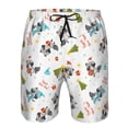 thumbnail image 3 of Fuzoiu happy new year Raccoon Print Men's Beach Shorts,Men's Swim Trunks,Quick Dry Board Shorts with Pockets,Men's Bathing Suits for Surfing, Running, and Casual Wear-3X-Large, 3 of 6
