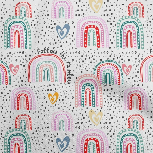 oneOone Cotton Silk Gray Fabric Kawai Craft Projects Decor Fabric Printed By The Yard 42 Inch Wide
