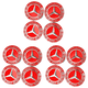 thumbnail image 1 of Tapas centrales para llantas pegatina de tapacubos de 75MM para Mercedes-Benz AMG corona roja 4 Uds., 1 of 7