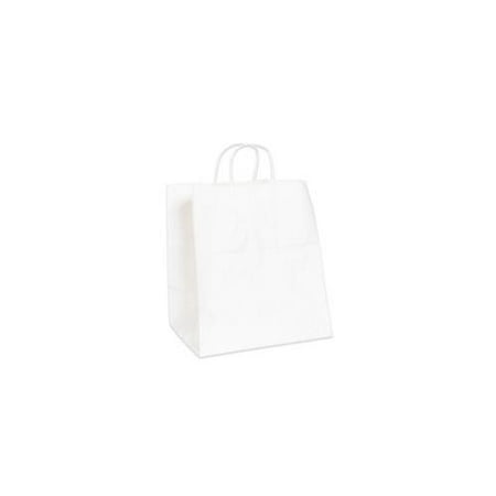 Shoplet select White Paper Shopping Bags SHPBGS107W