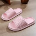 thumbnail image 1 of Xiao Hua Sandalias de baño antideslizantes de secado rápido para mujer y hombre, con suela gruesa y amortiguación extra (talla 40-41, color rosa), 1 of 2
