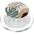thumbnail image 1 of Empuñadura para teléfono móvil Neutral Boho Monstera PopGrip MagSafe, 1 of 5