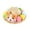 Multicolour, variant on LiMimmuu Pet Hat Dog Sunscreen Hat Cartoon Pet Hat with Colorful Pompoms Adjustable Cord for Small Dogs