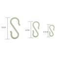 thumbnail image 2 of LCXmlly Scratch-proof Hook Easy Installation Multi functional S shaped Hook Utensils Towel Clothing Hanger for Home 1 Set, 2 of 9