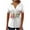 White, variant on Aoochasliy Womens Blouses Short Sleeve 2023 Casual Graphic Prints Floral Round Neck Loose V-neck T-shirt Top Pullover