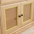 thumbnail image 6 of SinCiDo 58" Farmhouse Buffets & Sideboards, Buffet Cabinet with Storage, Accent Farmhouse Coffee Bar w/2 Drawers and 4 Doors, 6 of 6