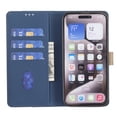 thumbnail image 3 of Wallet Case for Google Pixel 10 Pro XL, RFID Blocking Credit Card Holder, Premium Splice PU Leather Magnetic Clasp Folio Kickstand Flip Shockproof Luxury Cover For Google Pixel 10 Pro XL,Blue, 3 of 9