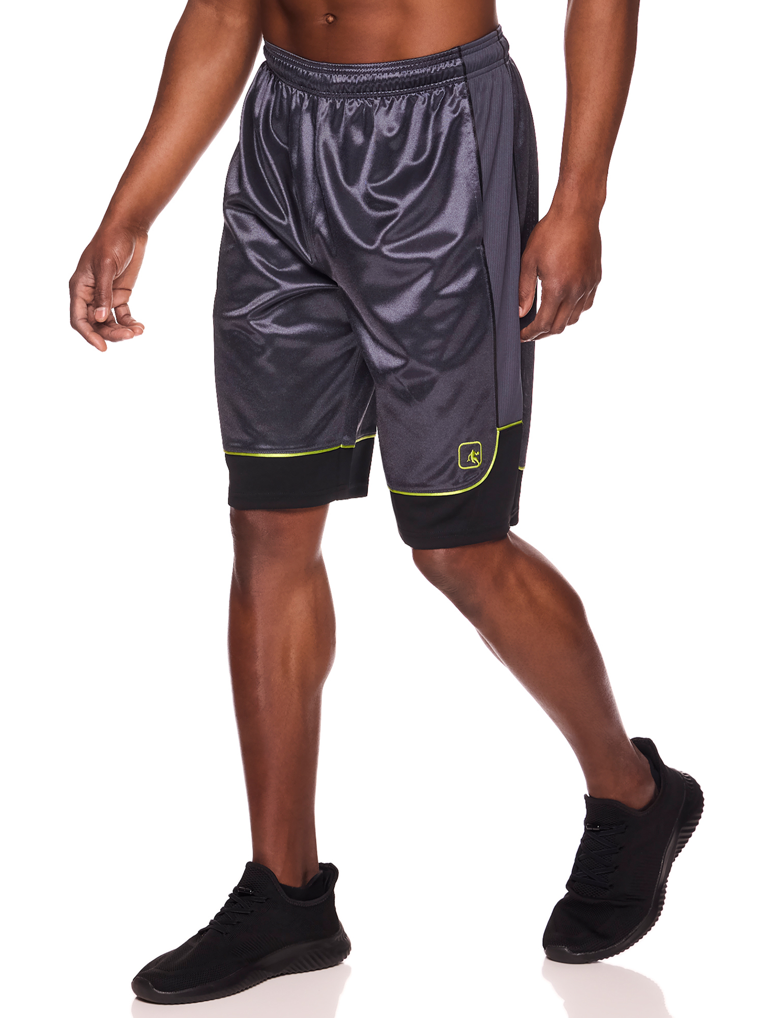 AND1 Men and Big Men's All Court Colorblock 11" Shorts, up to Size 3XL - image 3 of 5