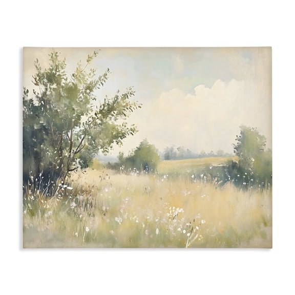 Stupell Industries Summer Meadow in Soft Light Canvas Wall Art, design by Creative Studio