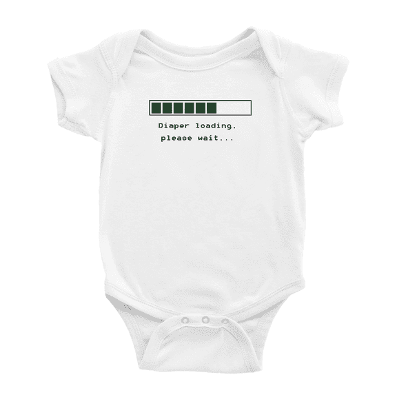 Diaper loading,please wait... Cute Baby Bodysuit Boy Girl Unisex Baby Clothes