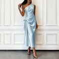 thumbnail image 2 of Sentmoon Robes Maxi Robes d'Été pour Femmes 2026 Été Couleur Unie Coupe Régulière Robe Grande Taille pour le Jour et la Nuit TP-TTG, 2 of 7