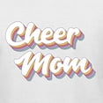 thumbnail image 5 of Wild Bobby Retro Cheer Mom Girl Sports Women Graphic Long Sleeve Tee, White, Small, 5 of 5