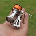 thumbnail image 4 of Portable Stove Retractable Feet Design High-Power Durable High Temperature Resistant Strong Load Bearing Fire Heater Blue Flame Outdoor Folding Mini Gas Stove for Camping, 4 of 7
