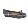 thumbnail image 3 of Victoria K Women's Bow Plaid Wedge Shoes, 3 of 5