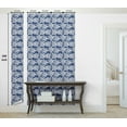 thumbnail image 5 of Ambesonne Lily Pattern Peel & Stick Wallpaper for Home, Retro Dots and Flowers, 13"x100", Dark Lavender Eggshell, 5 of 5