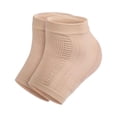 thumbnail image 4 of TISHITA Adult Moisturizing Heel Socks Heel Brace Open Toe Foot Cushion Soft Sock Stretch Skin Color, 4 of 8