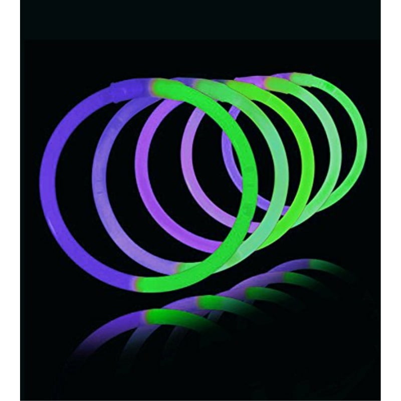 purple glow sticks
