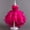 Hot Pink, variant on NAISIBABY Girls Princess Dress, Lace Sequin Mesh Floral Puffy Gown Dress Formal Pageant Dress Hot Pink 160