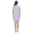 thumbnail image 3 of Casual Nights Women's Cotton Floral Short Sleeve Nightgown, 3 of 4