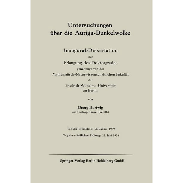 Dissertation zur erlangung des doktorgrades der medizin